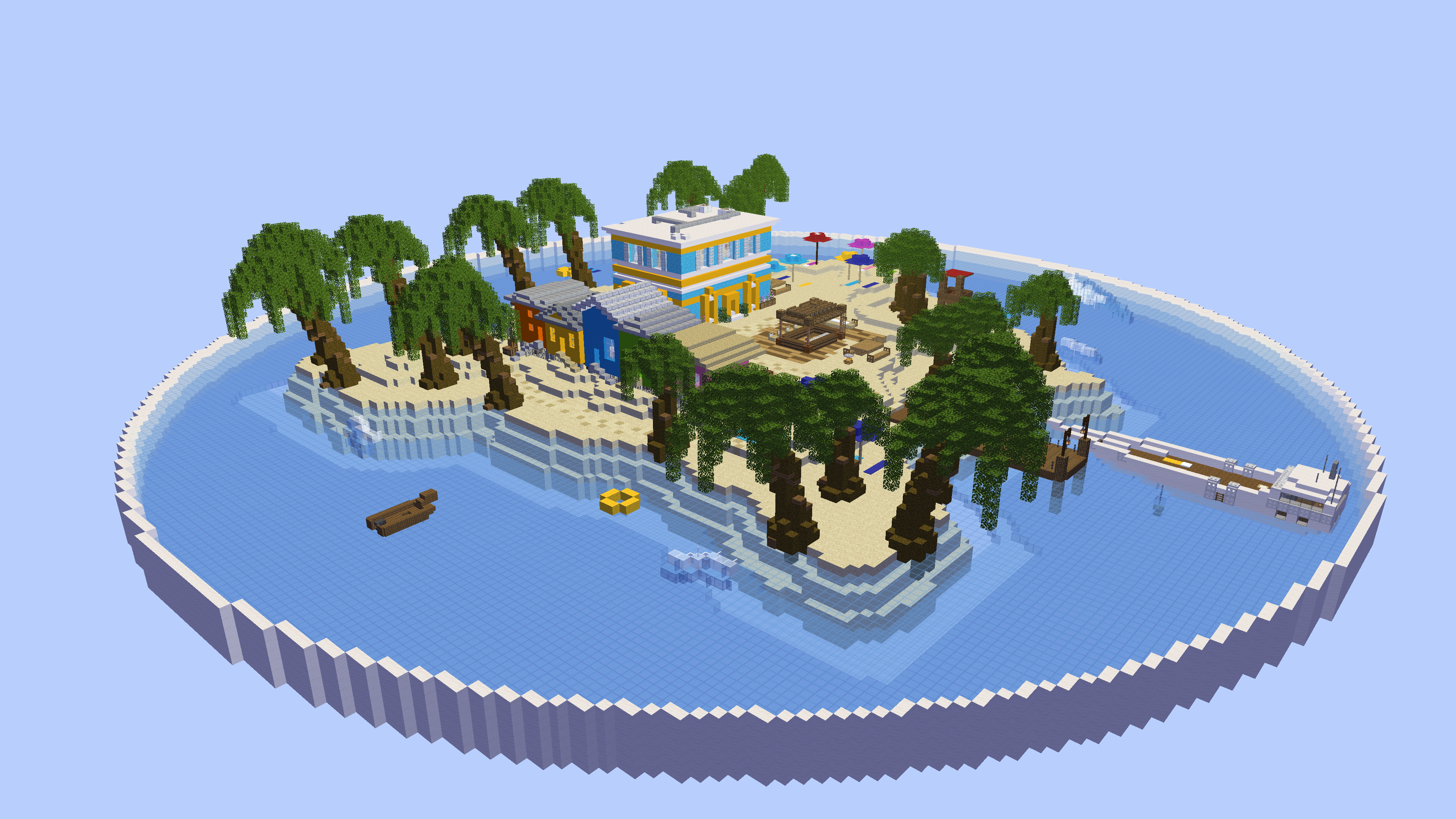 Hide and Seek - Island Edition Map (1.19.3, 1.18.2) - Have Fun With Your  Friends 